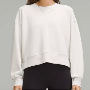 NWT Lululemon Softstreme Perfectly Oversized Cropped Crew